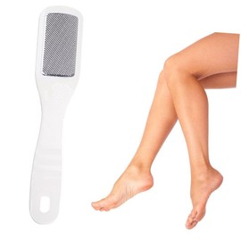 FOMIYES Stainless Steel Foot File Rasp for Pedicure Double-sided Tool for Callus and Dead Skin Removal for Spa and Home