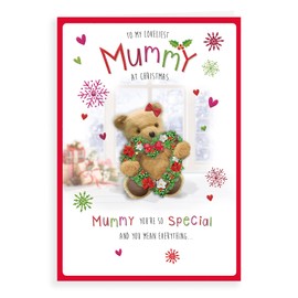 Regal Publishing Cute Christmas Card Mummy - 9 x 6 inches