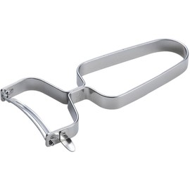 Shimomura Kihan 45893 Speed Peeler, Made in Japan, Dishwasher Safe, Stainless Steel, Curved Blade, Fits Vegetable Curves, Time-Saving, Sprout Remover, Cooking, Protected Peeler