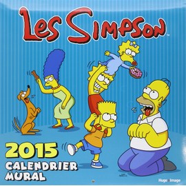 Calendrier mural 2015 Les Simpson