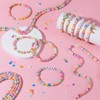 Beadthoven 10 Strands 6mm Clay Beads Bracelet Making Kit Heishi
