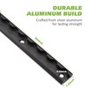 SPARKWHIZ 4pcs Aluminum 36inch L Track Rail, L Track Tie