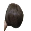 Full Wig Short Bangs 3D Gradient Hair Arrangement Neckline Volume