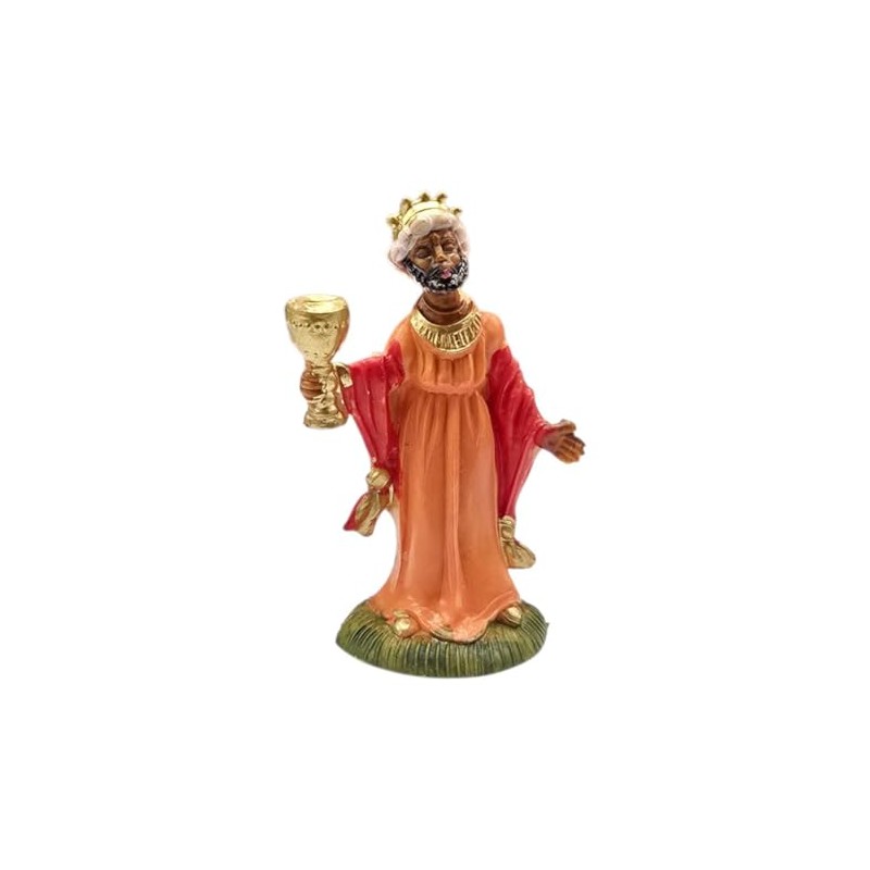 arkamii Set of 8 Nativity Figures Hand Painted Made in