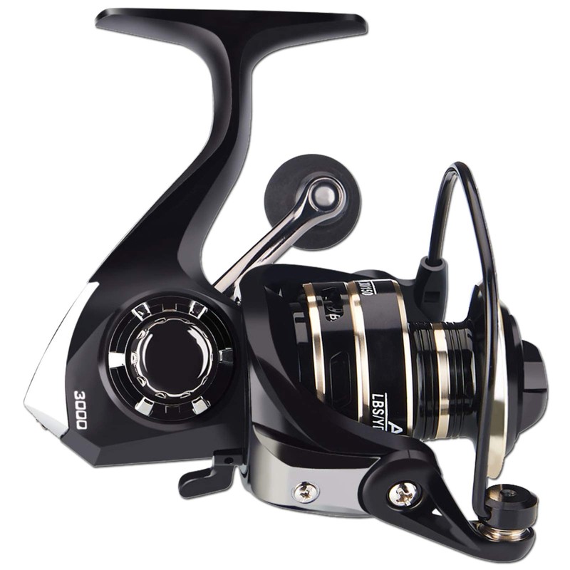 Angel-Berger Black Fighter FD Fishing Reel, Front Brake Reel, Spinning