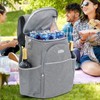 Cooler Backpack Thickened Aluminum Foil Multifunctional Insulated Cooler Bag for