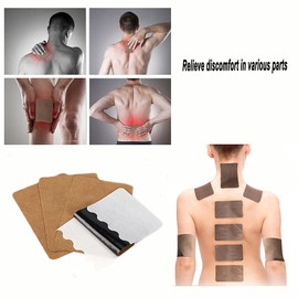 100pcs Ginger Patch, Heat Compress Paste, Back, Neck, Shoulder, Knee, Joints(12x8cm)