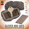Ram-Pro 2Pc Hide-a-Spare-Key Fake Rock - Looks & Feels Like