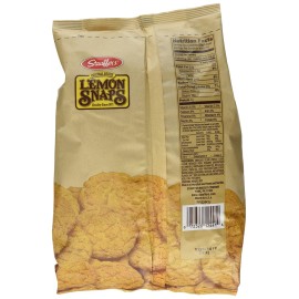 Stauffer's Lemon Snap Cookies 3 Pack 14oz Crunchy Lemon Flavor Treats