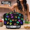Wiryuouvt Colorful Dog Paws Slow Cooker Bag - Compatible with