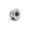 Hippo Hardware M6 (6mm) Nyloc Nuts A2 Stainless Steel Nylon