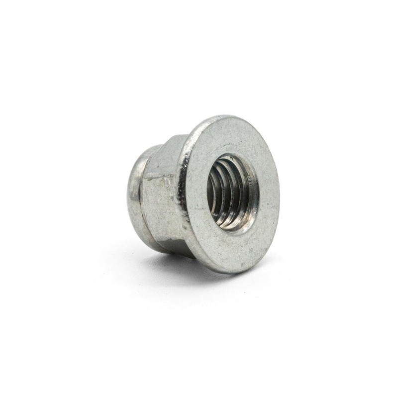 Hippo Hardware M6 (6mm) Nyloc Nuts A2 Stainless Steel Nylon