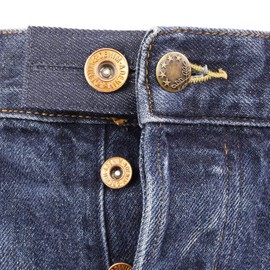 Mamaband Trouser Extension Set - Elastic Waistband Extensions for Pregnancy - Pack of 6 in Various Denim Washes and Black, black