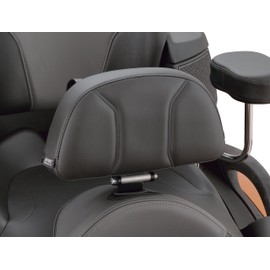 Show Chrome Accessories 41-168A Removable Smart Mount Backrest (Can Am Spyder RT), Black