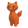 FOUFIT 85645 Zoo Chew Latex Toy for Dogs, Fox, 5"