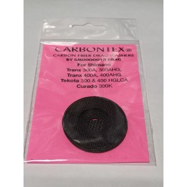 Shimano 1 Set Carbontex Drag Washers Shimano Fits Tranx 300-400AHG, HG, Tekota 300-400HG