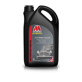 Millers Oils 7959GMS CTV 20W50 - High perf semi-syn for Shared Engine Gear Oil Applications, e.g. Classic Mini, 5L Jub