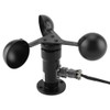 HEEPDD Wind Speed Sensor, 0-10V Signal Output, Aluminum Alloy, 3
