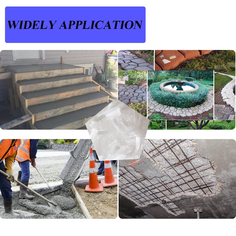 Polypropylene Fiber for Cement Concrete Fiber Additive, Impact Resistant Anti