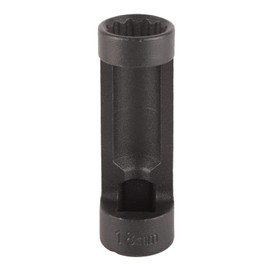 Suspension Strut Nut Socket, 1/2in DR. X 18mm 12PT 18mm Suspension Shock Absorber Strut Nut Removal Tool Socket