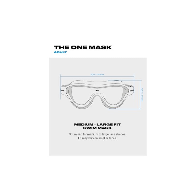 Arena Gafas unisex Arena The One Mask