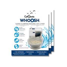 CatGenie Whoosh Super Clumping Cat Litter, Natural Tofu