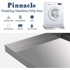 Pinnacle Woodcraft 27 x 25 Stainless Steel Washing Machine Drip
