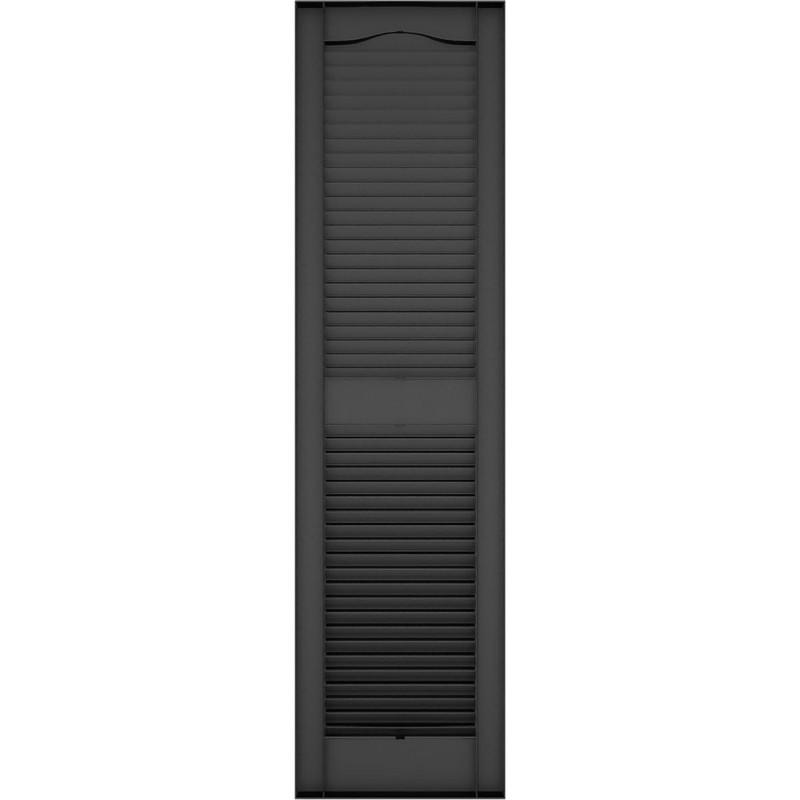 12"W x 58"H Lifetime Vinyl, TailorMade Cathedral Top Center Mullion,