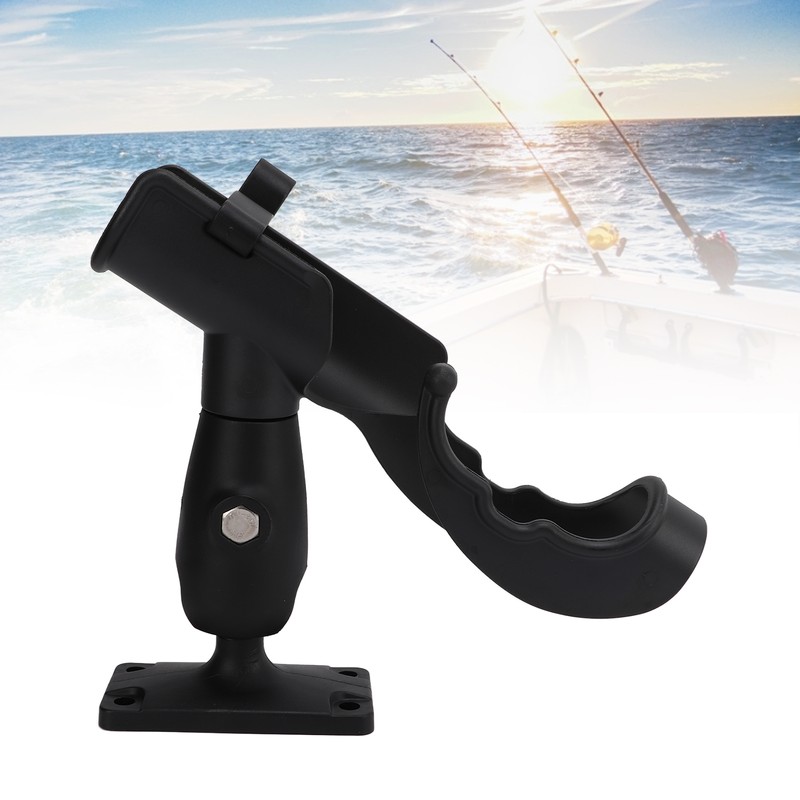 Fishing Rod Holder 360 Degree Adjustable Rotatable Kayak Side Fishing