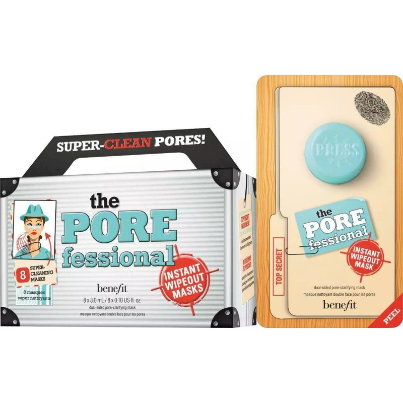 Benefit The Porefessional Instant Wipeout Masks 8x3ml/0.1oz