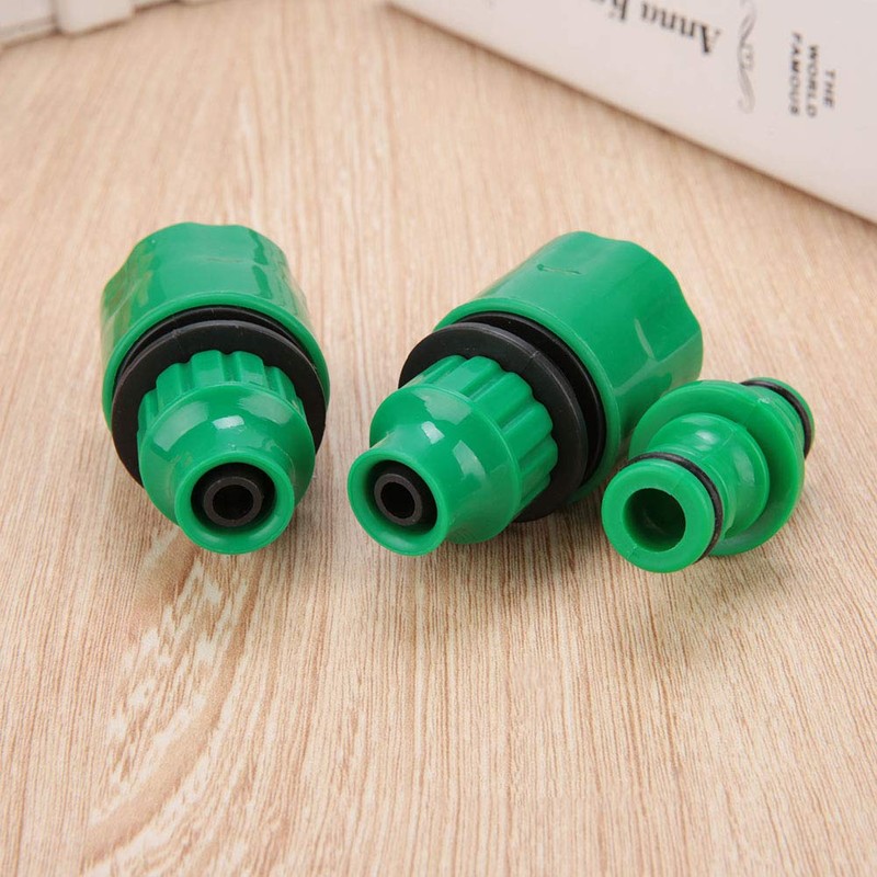 3Pcs 3/8 Hose Quick Connector Hose Adapter Hose Quick Connect