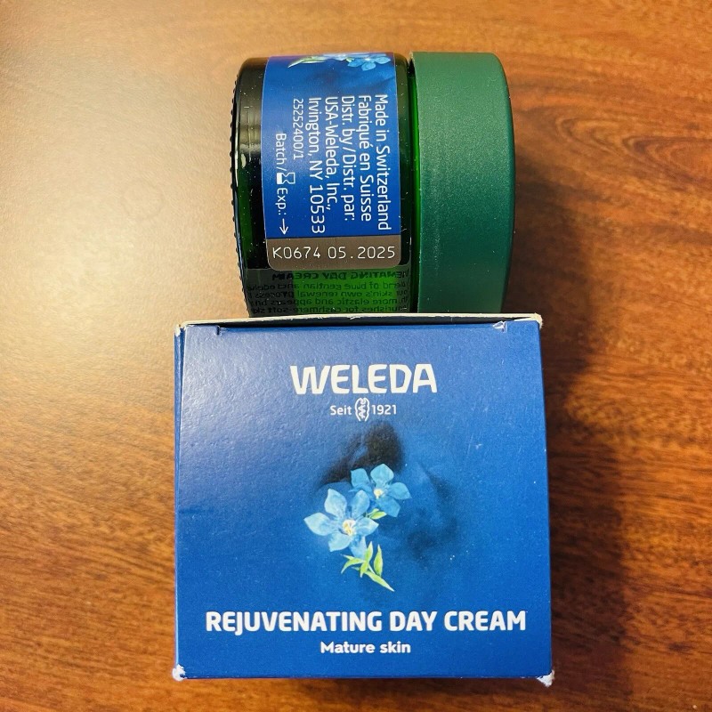 WELEDA Face Care Rejuvenating Day Cream, 1.3 oz EXP 05/2025