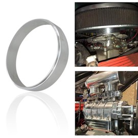 Colorpp 1" Inch Aluminum Air Cleaner Spacer for Edelbrock/Holley/Demon/Carter/Rochester/SBC BBC 350 Ford 302 Etc. With 5 1/8 inch Carburetor Opening