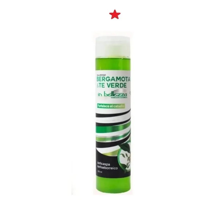 Shampoo Fortalecimiento Bergamota Y Te Verde In Bellezza