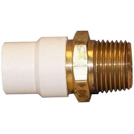 GENOVA PRODUCTS 57605Z 1/2", CPVC Transition Adapter