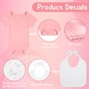 60/110/220 Pcs DIY Baby Bibs Bodysuit Set Baby Shower Game