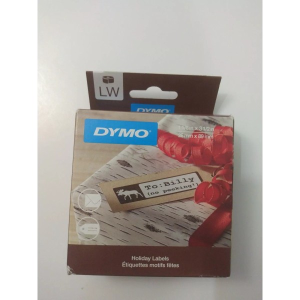 Dymo Label Writer Christmas Holiday Address Labels 3 1/2" x