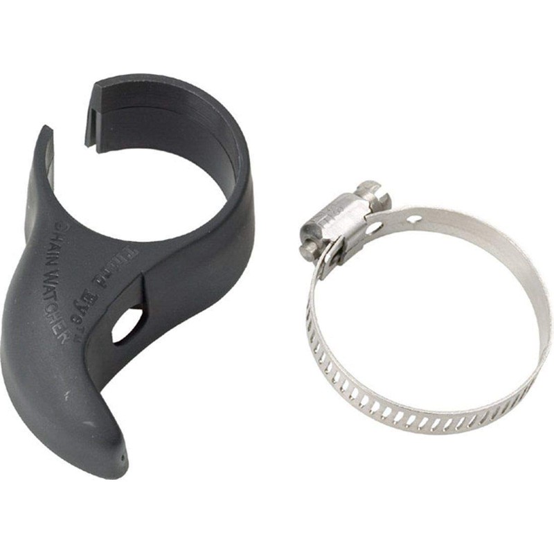 Third Eye Bicycle Chainwatcher with Universal Clamp,Black