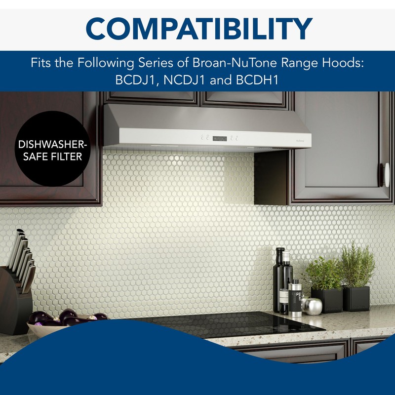 Broan-NuTone HPFA3B30 Replacement Filter, 2 Count