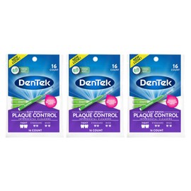 Dentek Easy Brush Cleaners Extra Tight Spaces 16 Count (3 Pack)
