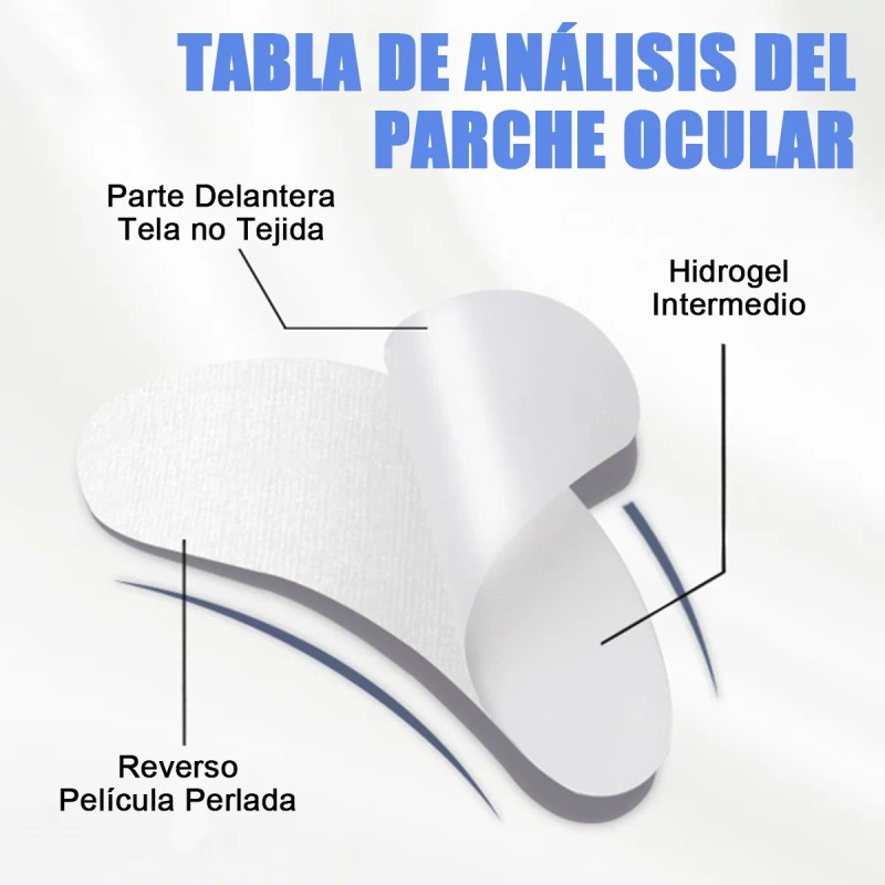 150 Pares Parches Hidrogel Para Extesiónde Pestañas Mink Rosa