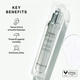 Kenra Platinum Silkening Gloss |Brilliant Shine Polish |Tames Frizz & Smooths Flyaways |Lightweight Formula |Protects Against Humidity |Smooths Dry Ends |Medium To Coarse Hair | 2.26 fl. oz. (2-Pack)