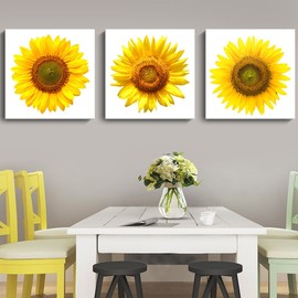 Sunflower picture frame, great luck, golden, big money, success, peace, fortune, money, 7 choices, size 30x30 40x40 / 해바라기 액자 대운 황금 큰돈 성공 평화 복덩이 돈벼락 7가지 선택 30x30 40x40 사이즈