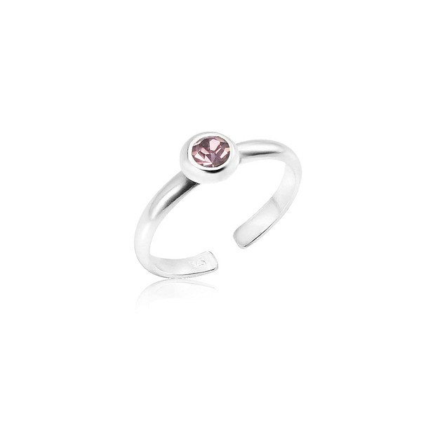 SILVERLINE JEWELRY - 925 Sterling Silver Birth Month Cz Stone