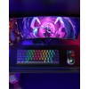 SOLAKAKA SM600 Honeycomb Shell Gaming Mouse Wireless,Tri-Modes BT5.1/2.4G Wireless/Type-C Wired