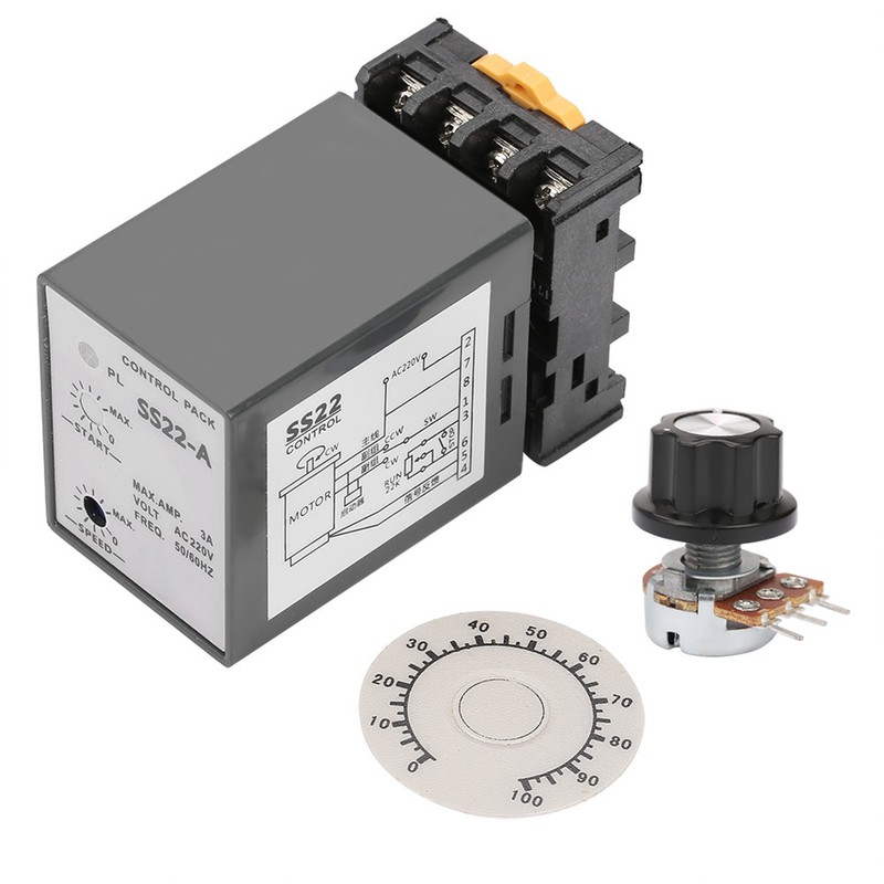 Electronic AC SS-22 50/60Hz Motor Speed Controller 90/1700RPM
