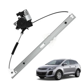 ISINFLASH 748-093 Front Left Driver Side Power Window Regulator with Motor Assembly Compatible with Mazda CX-7 2007 2008 2009 2010 2011 2012 Replace EG2159590B