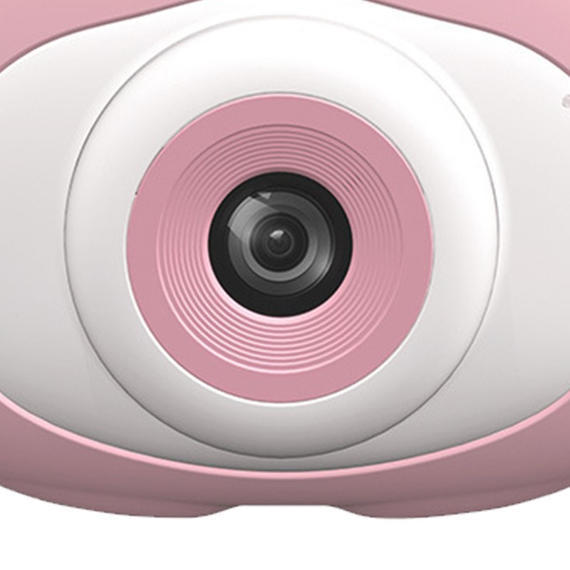 Pig Shape Children's Sports Camera 4K HD Dual Camera Eco