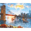 Awesocrafts Paint by Numbers Kits, New York Brooklyn Bridge Number