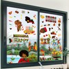 Dorgua 9 Sheets Kwanzaa Window Clings, Kwanzaa Window Stickers, Kwanzaa